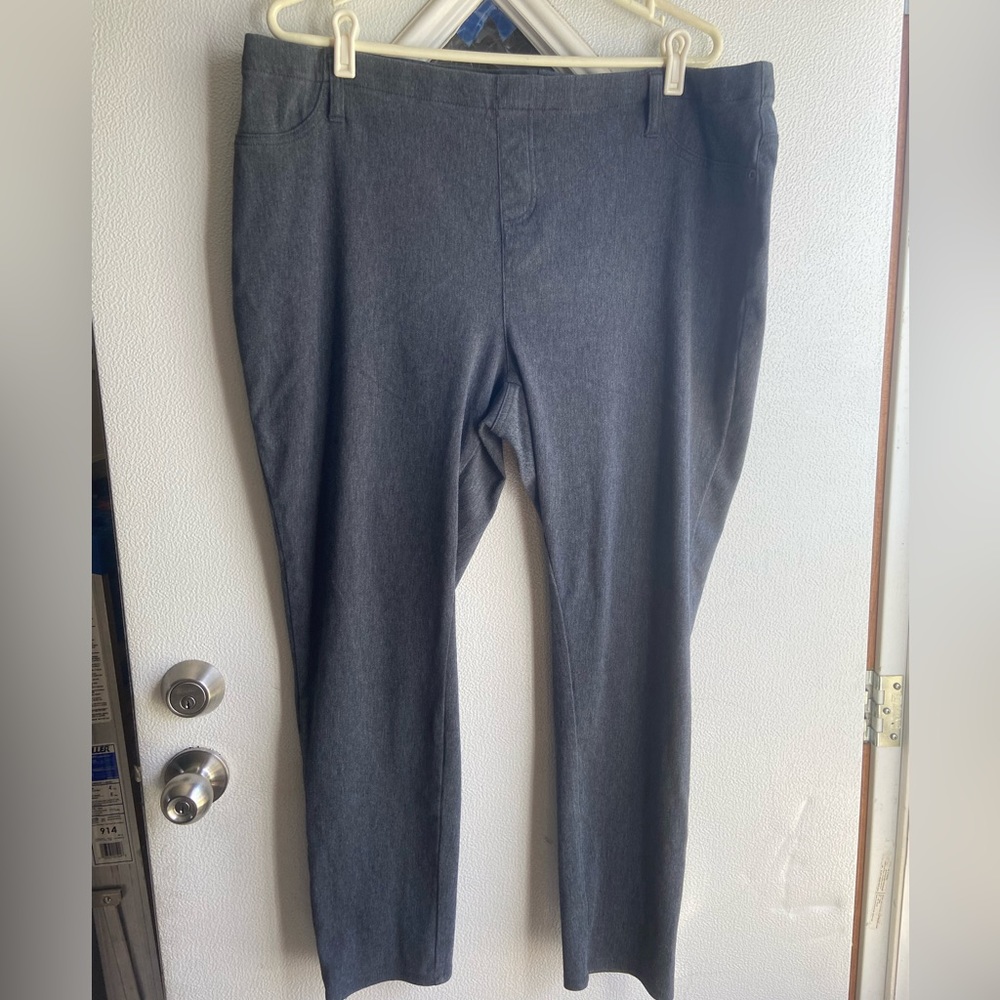 Grey jeggings